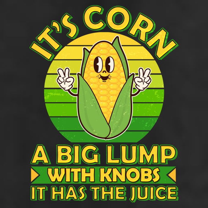 Funny Retro It's Corn A Big Lump With Knobs It Has The Juice 25L Jumbo Tote