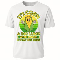 Funny Retro It's Corn A Big Lump With Knobs It Has The Juice Performance Shirt