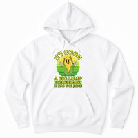 Funny Retro It's Corn A Big Lump With Knobs It Has The Juice Hoodie