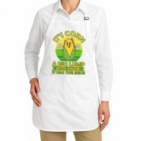 Funny Retro It's Corn A Big Lump With Knobs It Has The Juice Apron