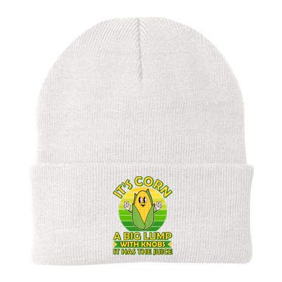 Funny Retro It's Corn A Big Lump With Knobs It Has The Juice Beanie