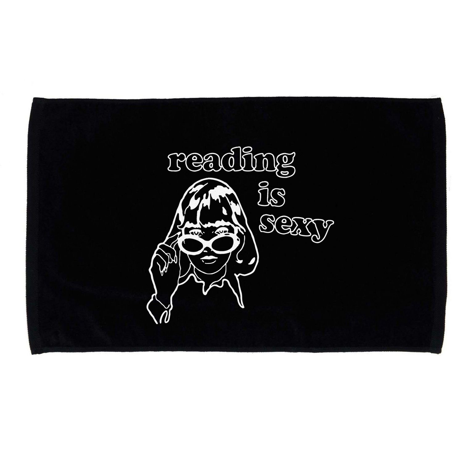 Funny Reading Is Sexy Gift For Bookworms Microfiber Hand Towel