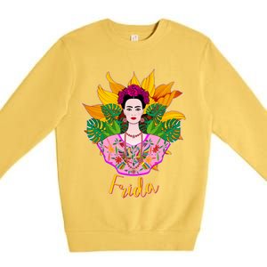 Frida Kahlo Premium Crewneck Sweatshirt