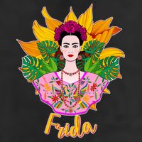 Frida Kahlo Adult Drive Performance Visor