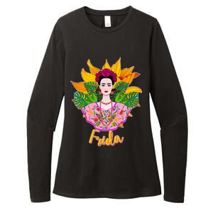 Frida Kahlo Womens CVC Long Sleeve Shirt