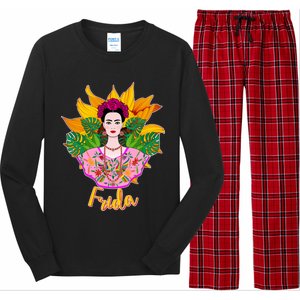 Frida Kahlo Long Sleeve Pajama Set