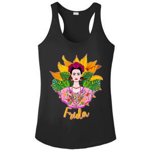 Frida Kahlo Ladies PosiCharge Competitor Racerback Tank