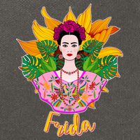 Frida Kahlo Cotton Canvas Backpack