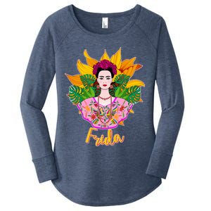 Frida Kahlo Women's Perfect Tri Tunic Long Sleeve Shirt