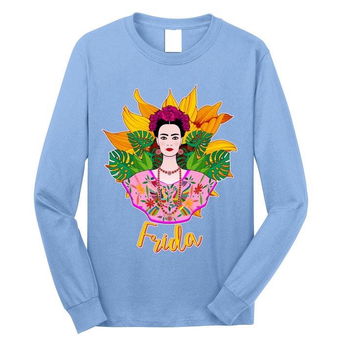 Frida Kahlo Long Sleeve Shirt