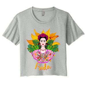 Frida Kahlo Women's Crop Top Tee