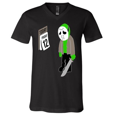 Friday The 12th V-Neck T-Shirt