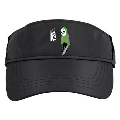 Friday The 12th Adult Drive Performance Visor