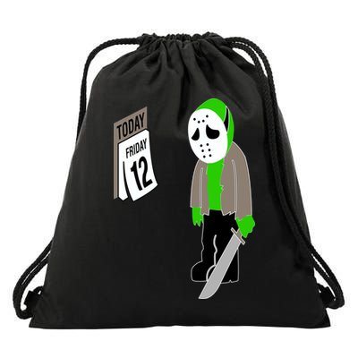 Friday The 12th Drawstring Bag