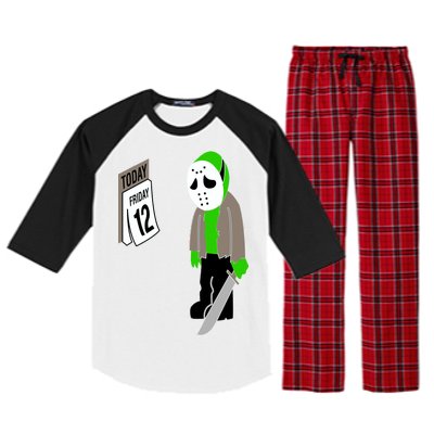 Friday The 12th Raglan Sleeve Pajama Set