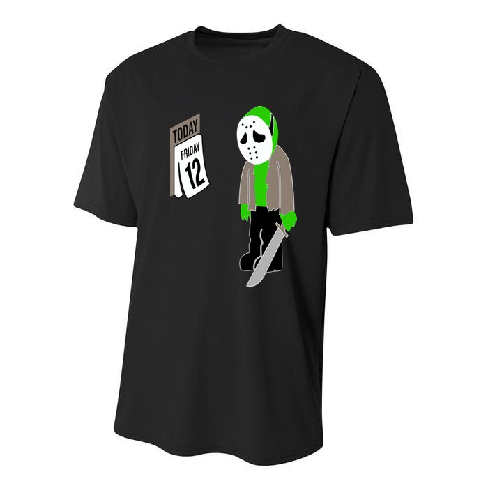 Friday The 12th Youth Performance Sprint T-Shirt