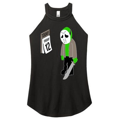 Friday The 12th Women's Perfect Tri Rocker Tank