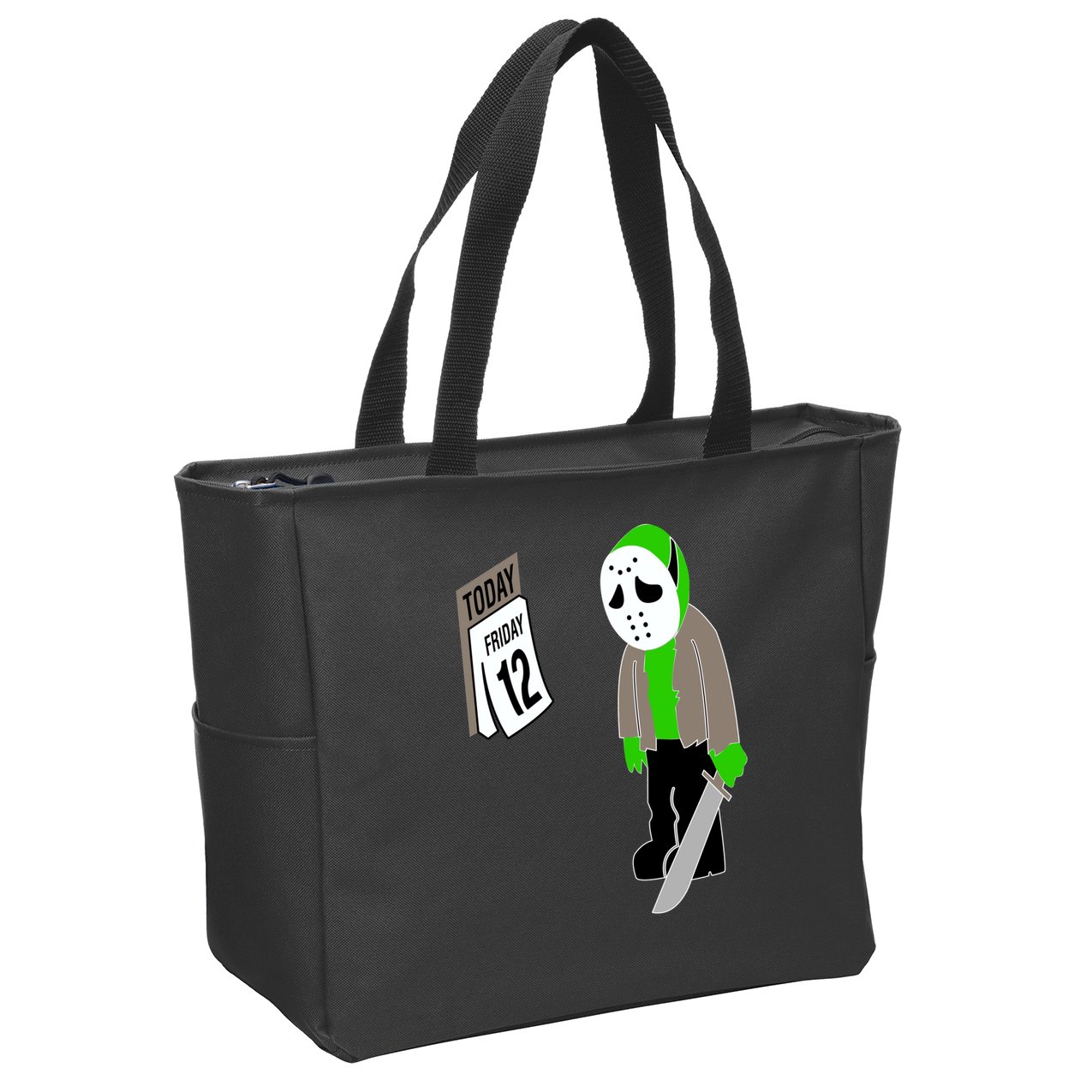 Friday The 12th Zip Tote Bag