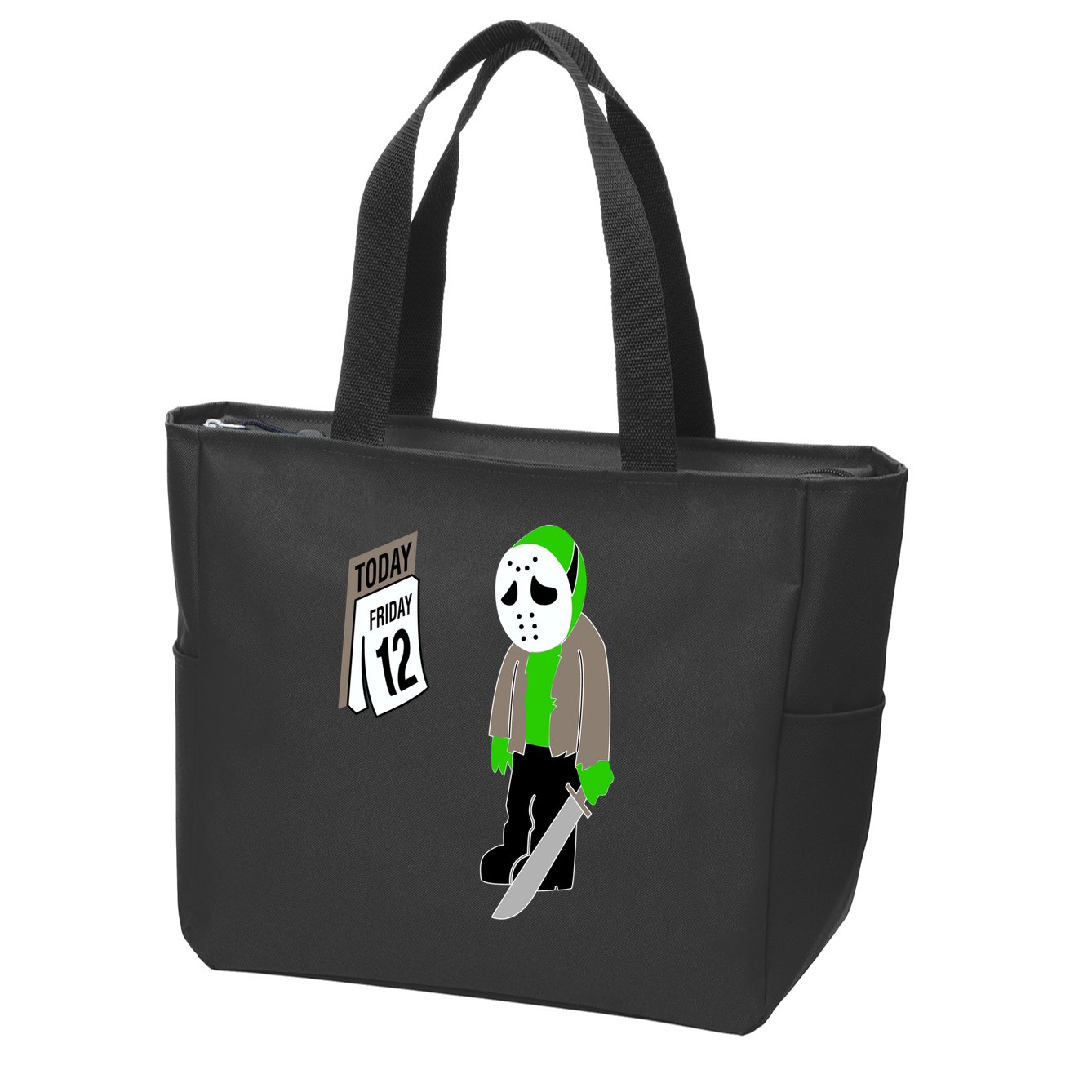 Friday The 12th Zip Tote Bag