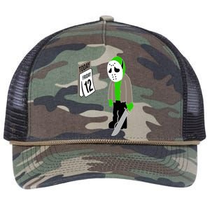 Friday The 12th Retro Rope Trucker Hat Cap