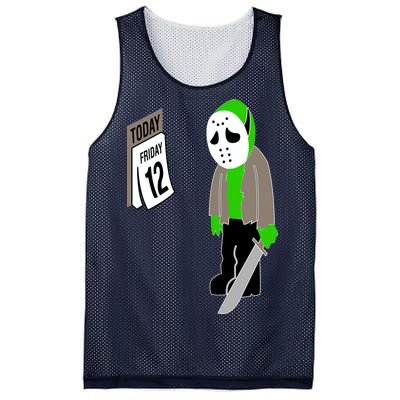 Friday The 12th Mesh Reversible Basketball Jersey Tank