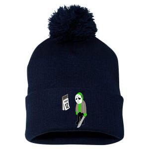 Friday The 12th Pom Pom 12in Knit Beanie