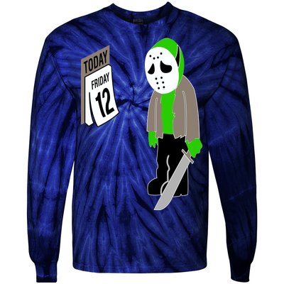 Friday The 12th Tie-Dye Long Sleeve Shirt