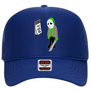 Friday The 12th High Crown Mesh Back Trucker Hat