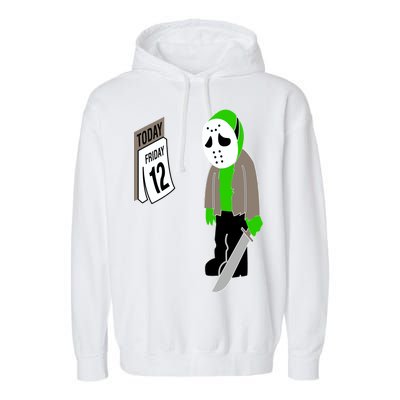 Friday The 12th Garment-Dyed Fleece Hoodie