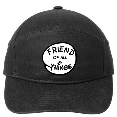 Friend of all Things 7-Panel Snapback Hat