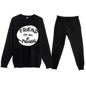 Friend of all Things Premium Crewneck Sweatsuit Set