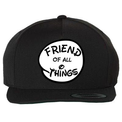 Friend of all Things Wool Snapback Cap