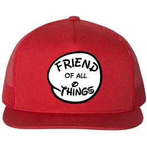 Friend of all Things Flat Bill Trucker Hat