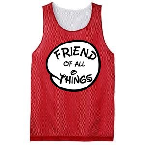 Friend of all Things Mesh Reversible Basketball Jersey Tank