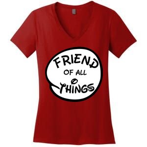 Friend of all Things Women's V-Neck T-Shirt