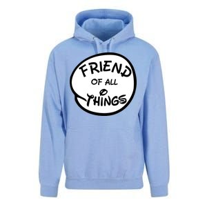 Friend of all Things Unisex Surf Hoodie