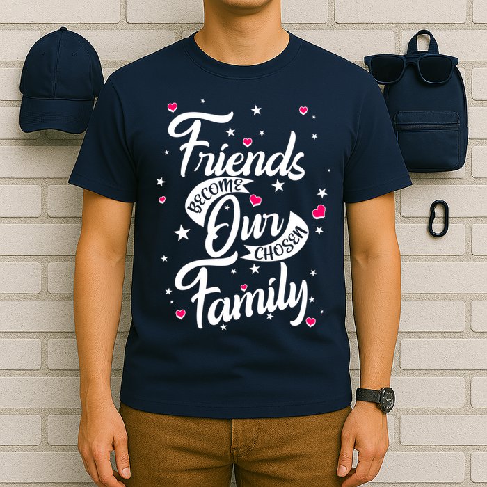 Friends Become Our Chosen Family T-Shirt
