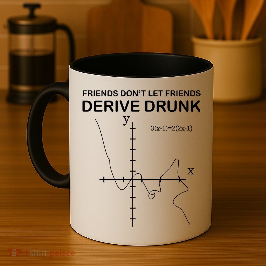 Friends Don't Let Friends Derive Drunk Mug