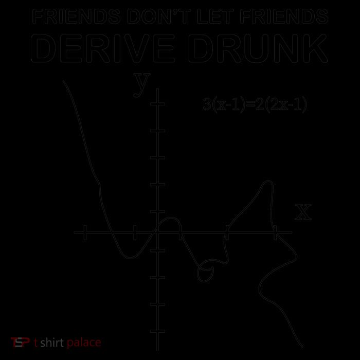 Friends Don't Let Friends Derive Drunk Mug