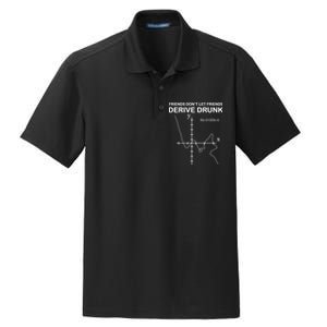 Friends Don't Let Friends Derive Drunk Dry Zone Grid Polo