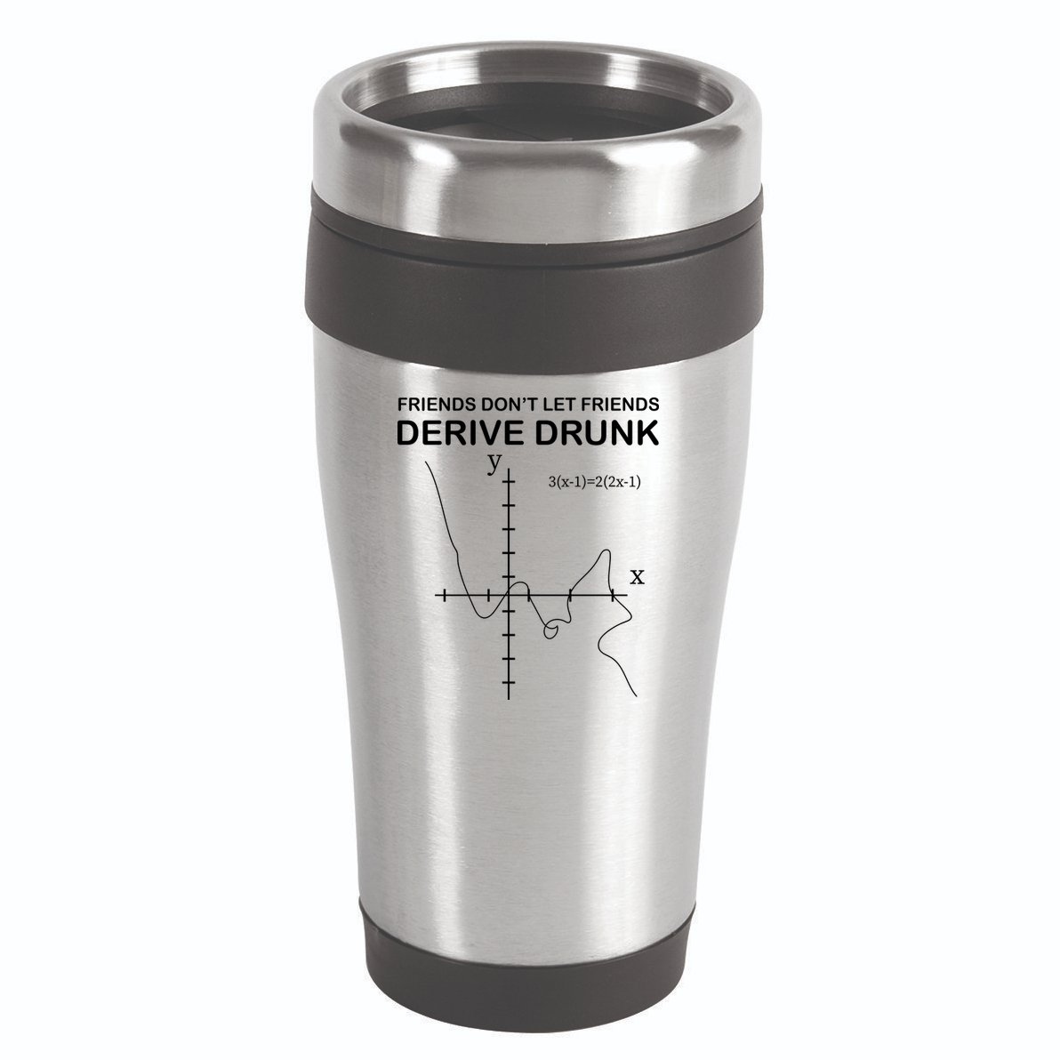 Friends Don't Let Friends Derive Drunk 16oz Travel Tumbler