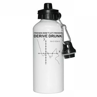 Friends Don't Let Friends Derive Drunk Aluminum Water Bottle