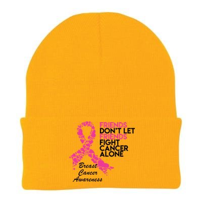 Friends Don't let Friends Fight Breast Cancer Alone Knit Cap Winter Beanie