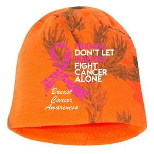 Friends Don't let Friends Fight Breast Cancer Alone Kati - Camo Knit Beanie