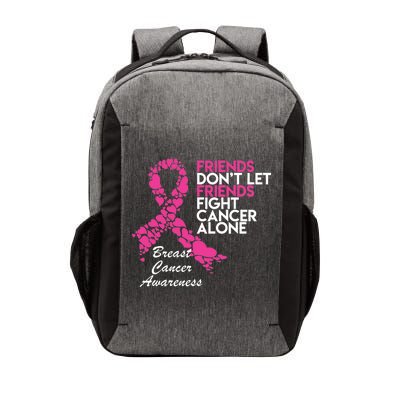 Friends Don't let Friends Fight Breast Cancer Alone Vector Backpack