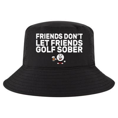 Friends Don't Let Friends Golf Sober Cool Comfort Performance Bucket Hat