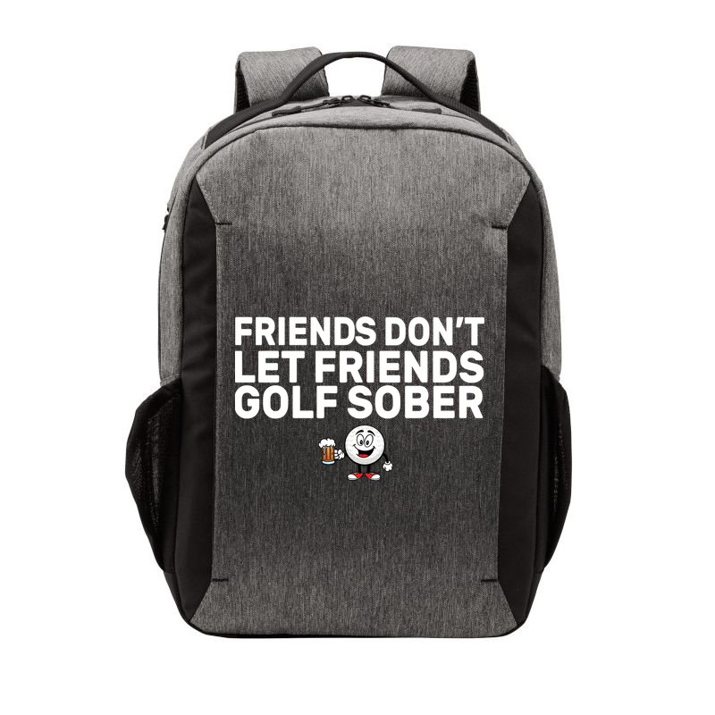 Friends Don't Let Friends Golf Sober Vector Backpack