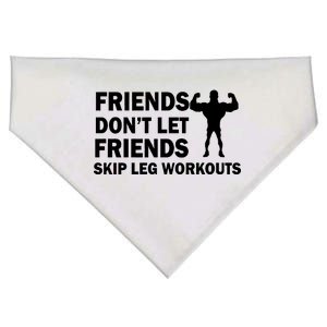 Friends Don't Let Friends Skip Leg Workouts USA-Made Doggie Bandana