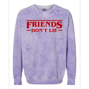 Friends Dont Lie Colorblast Crewneck Sweatshirt