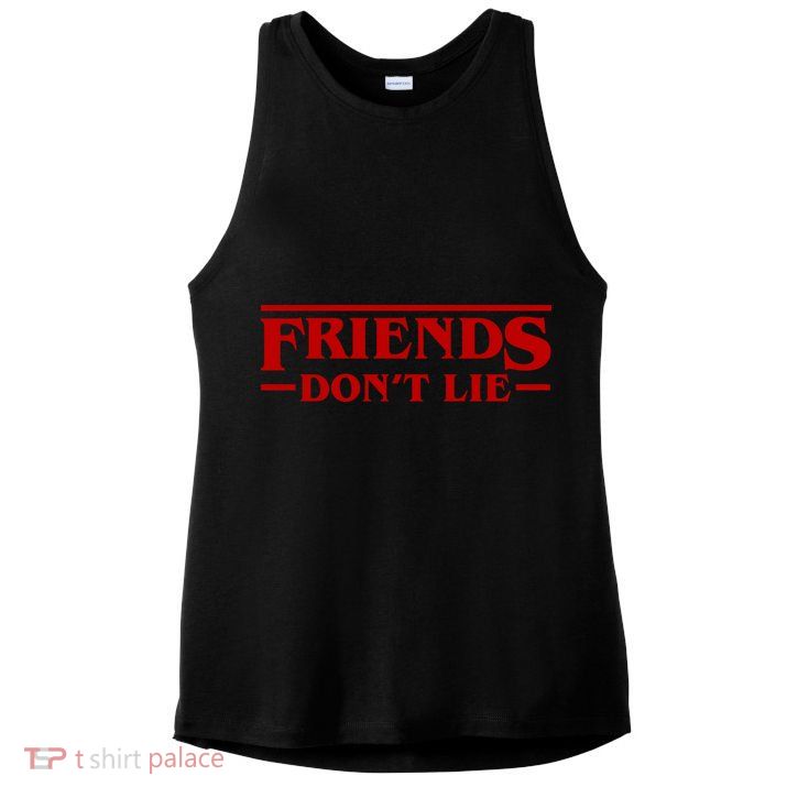 Friends Dont Lie Ladies PosiCharge Tri-Blend Wicking Tank